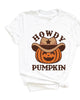 Howdy Pumpkin Hat Short Sleeve Graphic Tee - thumbnail