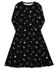Cosmic Alchemy Long Sleeve Midi Dress - thumbnail