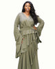 Zeta Ruffled Drama Dress - thumbnail