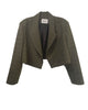 The Cropped Blazer in Prince of Wales - thumbnail