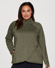Plus Prime Ready To Roll Fleece Zip Mock Neck Pullover - thumbnail