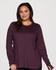 Plus Studio Practice Long Sleeve Tunic Tee - thumbnail
