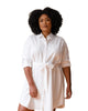 Harris Button Down Shirt Dress - thumbnail