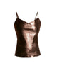 Elodie Stretch Leather Tank - thumbnail