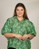 Margaux Blouse Puffy Sleeves Floral Print - thumbnail
