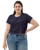 Midnight Constellations Crop Tee - thumbnail