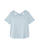 Allium Twist Back Tee - thumbnail
