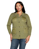 Plus Size Utility Sweater Cardigan - thumbnail