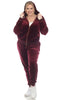 Plus Size 2-Pc Velour Tracksuit Set - thumbnail