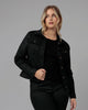 Women's GABRIELLA-CBLK Classic Denim Jacket - thumbnail