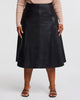 Ashdown Pu Leather Skirt - thumbnail
