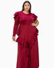 Vivienne Ruffled Maxi Dress - thumbnail