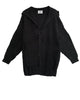 Oversized Diana Cardigan in Black - thumbnail