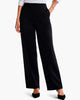 29" Drapey Ponte Wide Leg Ankle Pant in Black - thumbnail