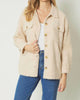 Annalise Teddy Jacket in Ecru - thumbnail