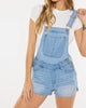 Aubrey Denim Shortall in Medium Wash - thumbnail