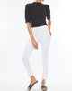 Annabelle High Rise Super Skinny Jeans in White - thumbnail