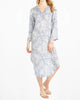Bursting Palms Caftan in Blue Multi - thumbnail
