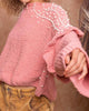 Details Matter Sweater in Pink - thumbnail