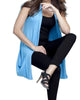 Draped Pocket Vest in Turquoise - thumbnail
