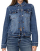 Denim Jacket in Dark Blue - thumbnail