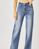 Mid-Rise Wide Leg Jean in Blue - thumbnail