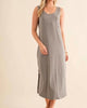 Knit Maxi Dress in Heather Grey - thumbnail
