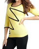 Zig Zag Sweater in Yellow/Black - thumbnail