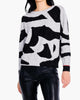 Dusk Days Sweater in Black Multi - thumbnail