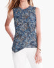Water Drops Tank Top in Blue Multi - thumbnail