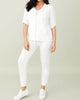 Soft Stretch Hooded Vest in Bleach - thumbnail
