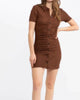 Round Up Knit Dress in Rattan - thumbnail