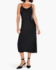 Crepe Slip Dress in Black Onyx - thumbnail