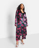 Rebdolls Women's Venus Floral Print Satin Longline Blazer - thumbnail