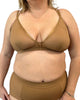 Nude Shade Mesh Racerback Bra - thumbnail