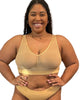 Nude Shade Mesh Tank Bra - thumbnail