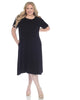 Short Sleeve Midi Dress - thumbnail