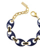 Amherst Reversible Bracelet in Navy/Forest Green - thumbnail