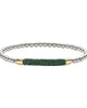 Gemma Pave Bead Bracelet in Emerald - thumbnail