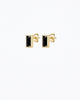 Diana Gemstone Studs in Black Onyx - thumbnail