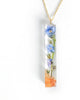 Botanical "Remembrance Collection" Forget Me Not Palito in Blue - thumbnail