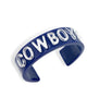 Dallas Cowboys Cuff in Navy/White - thumbnail