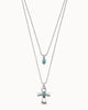 Beliefs Necklace in Silver - thumbnail