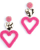 Candi Earring in Hot Pink - thumbnail