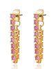 Ballier Chain Studs in Pink Gold - thumbnail
