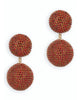 Krystal Earrings in Red - thumbnail