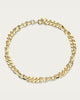 Mixed Up Statement Necklace in Gold - thumbnail