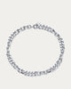 Mixed Up Statement Necklace in Silver - thumbnail