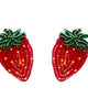 Strawberry Studs in Red - thumbnail