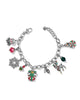 Very Merry Christmas Bracelet in Silver - thumbnail